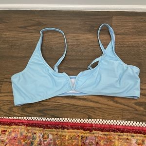 Blue Shein Bikini Top